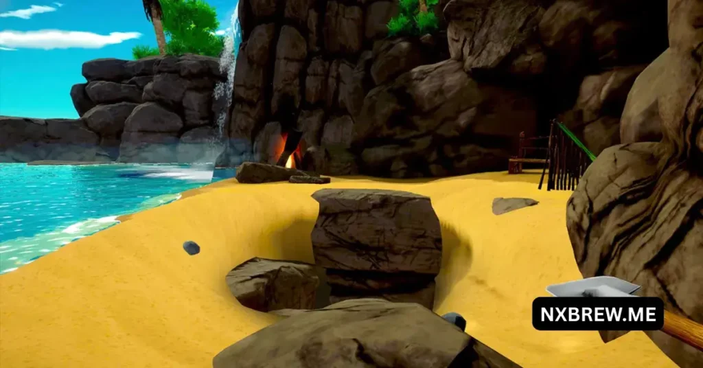 Hole Digging Beach Simulator 