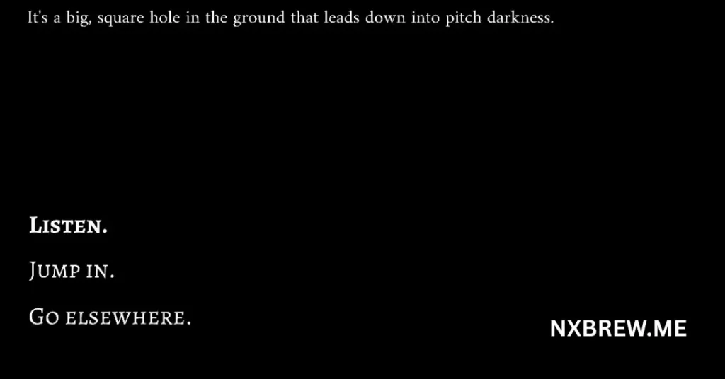 Welcome To The Dark Place