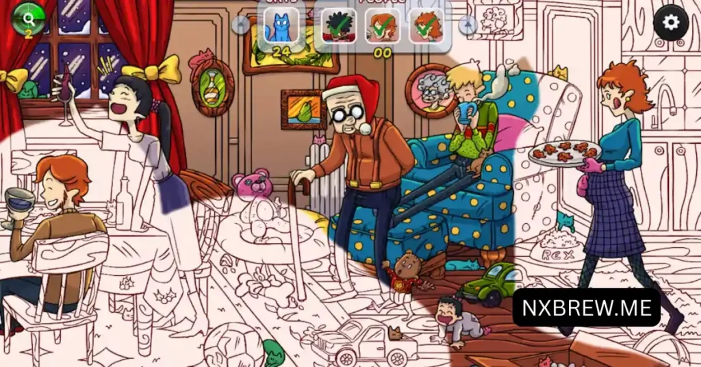 Hidden Cats in Christmas 