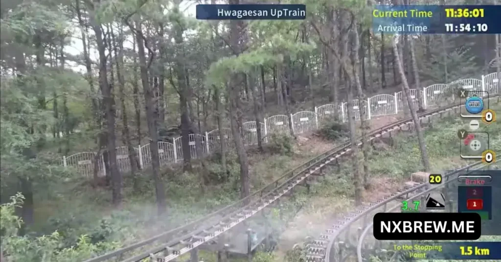 Korean Monorail Panorama Line Hwagaesan