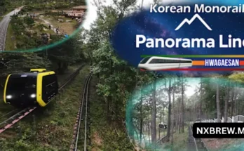 Korean Monorail Panorama Line Hwagaesan