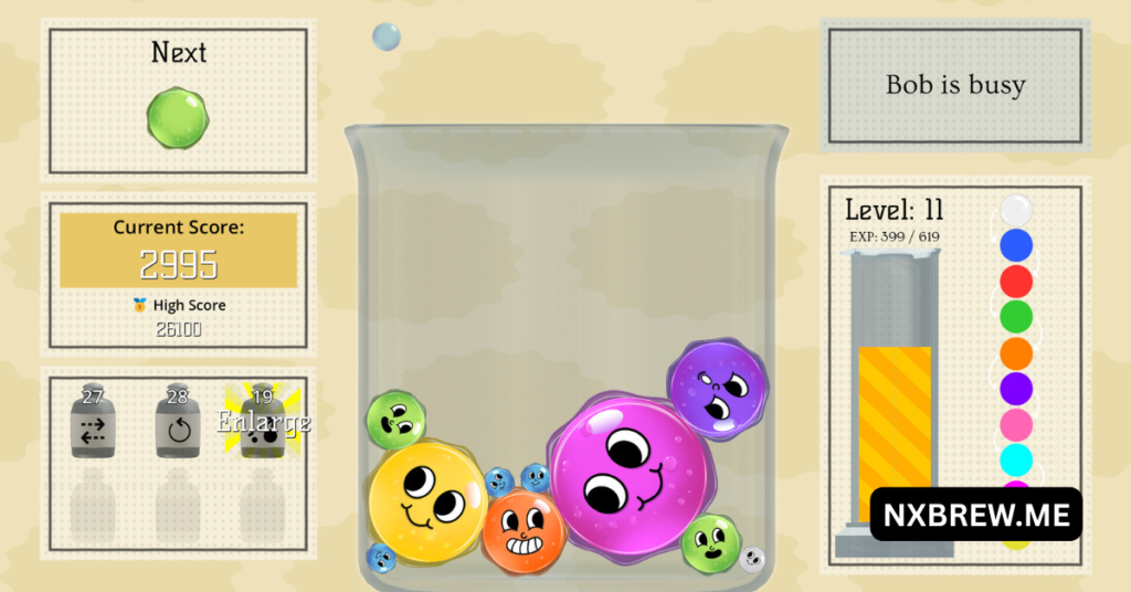 Bob's Beaker Blobs Demo