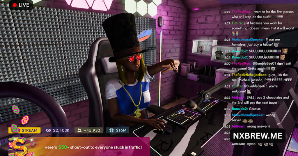 STREAMER SIMULATOR 2026