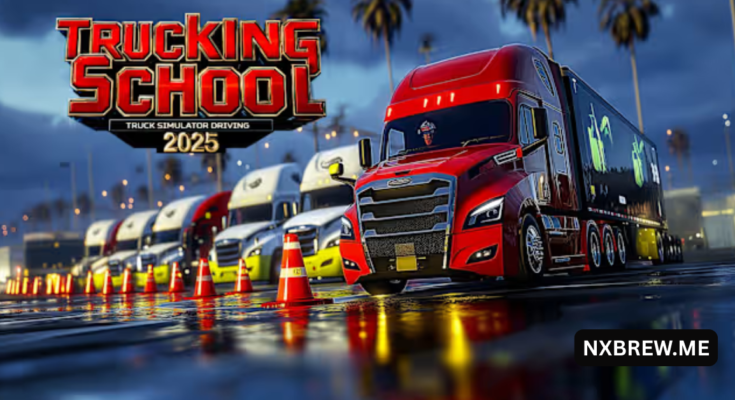Truck Simulator 2025 City Work Delivery