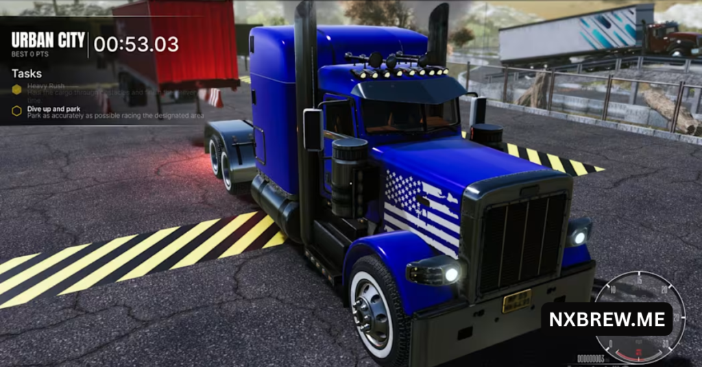 Truck Simulator 2025 City Work Delivery 