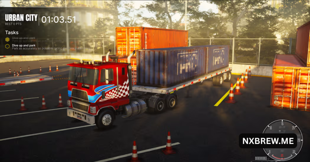 Truck Simulator 2025 City Work Delivery 