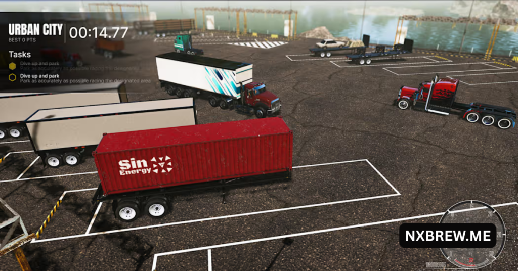 Truck Simulator 2025 City Work Delivery 