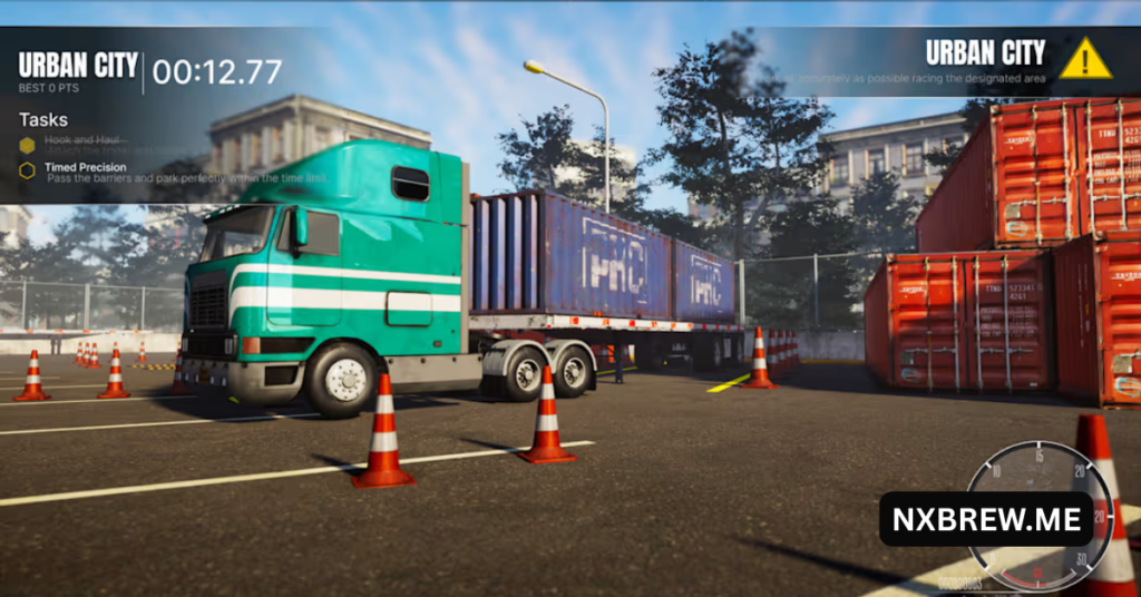 Truck Simulator 2025 City Work Delivery 