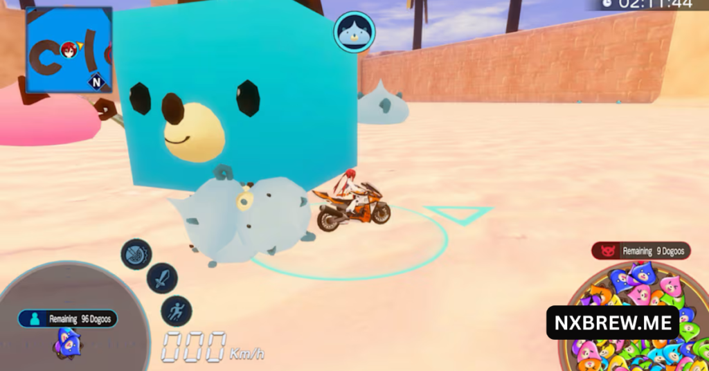 Neptunia Riders VS Dogoos
