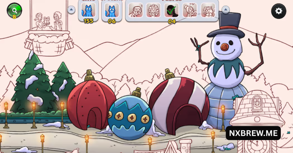 Hidden Cats in Christmas