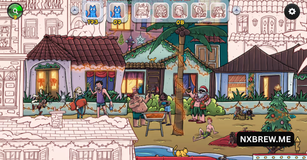 Hidden Cats in Christmas