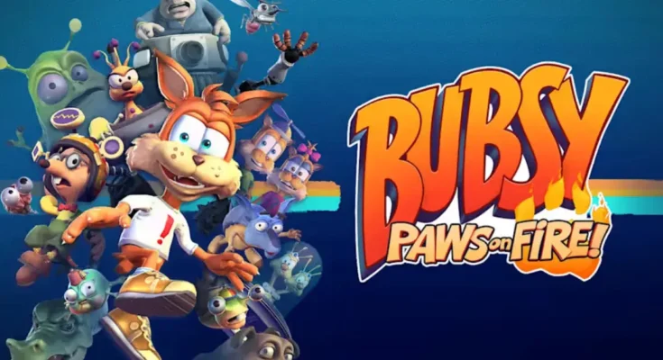 Bubsy Paws on Fire