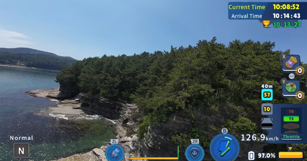 Korean Drone Flying Tour Sang-jog-am