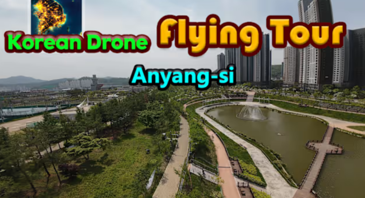Korean Drone Flying Tour Anyang-si