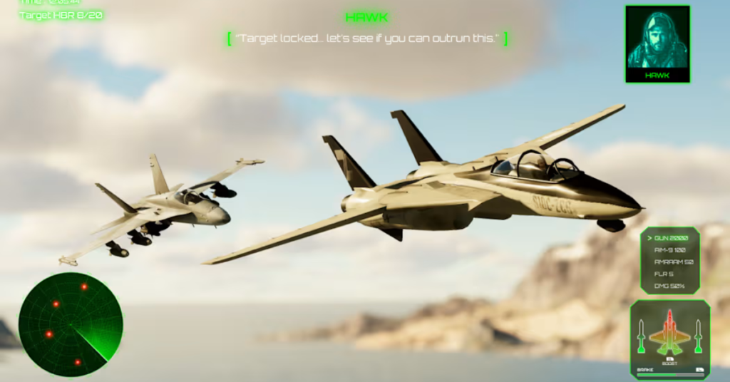 Ace Thunder Aircraft Wingman Simulator