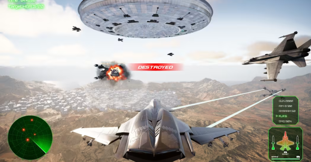 Ace Thunder Aircraft Wingman Simulator