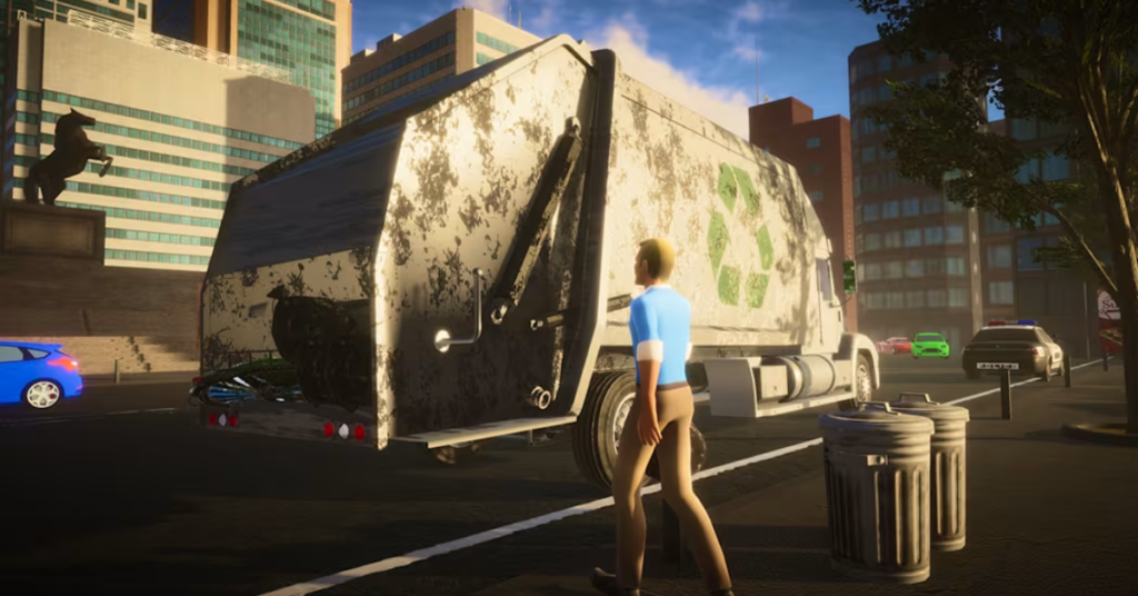 Garbage Truck Sim Driver Simulator 26
