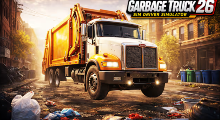 Garbage Truck Sim Driver Simulator 26