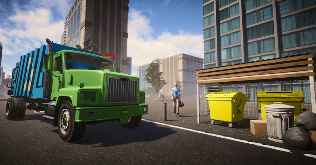 Garbage Truck Sim Driver Simulator 26