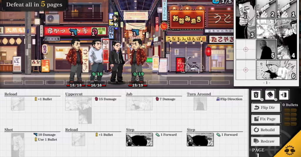 The Fable Manga Build Roguelike