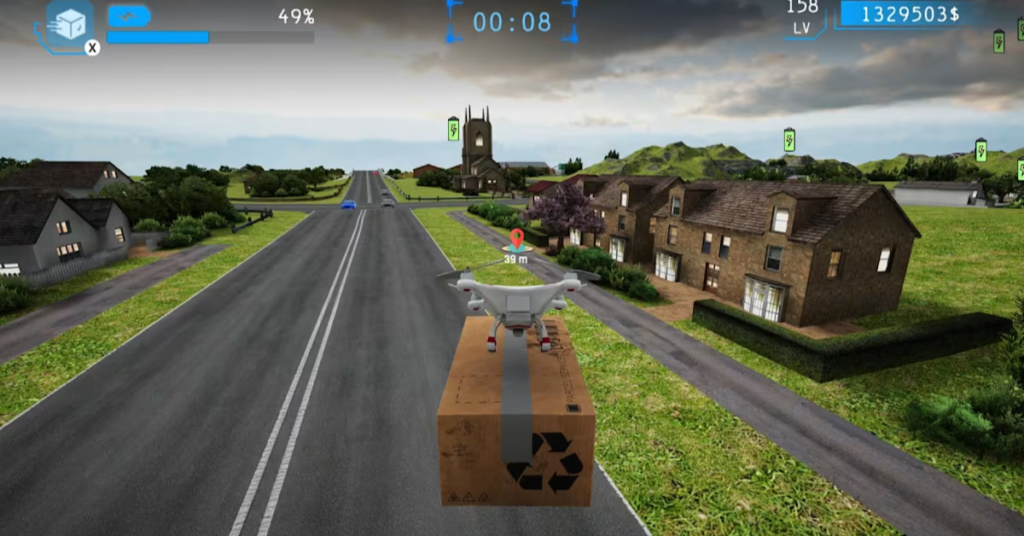 Drone Delivery Simulator