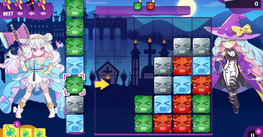 Refreshing Sideways Puzzle Ghost Hammer